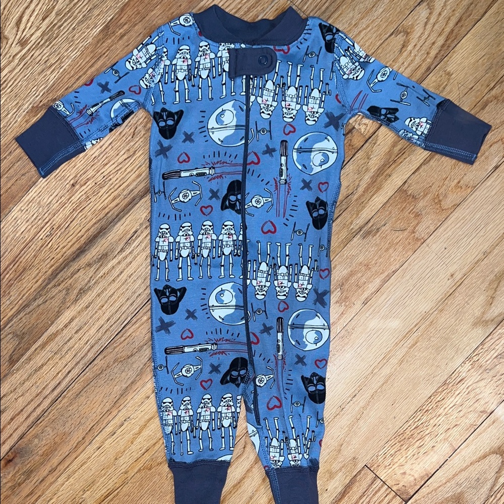 Hanna Andersson Star War One-piece pjs